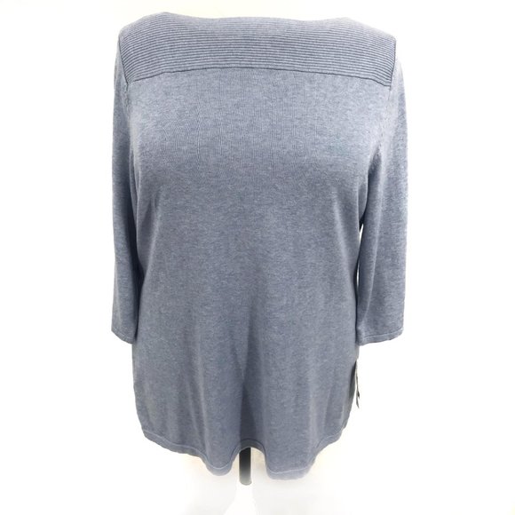 NWT Karen Scott Ballet Neck Sweater 2X - Picture 1 of 6
